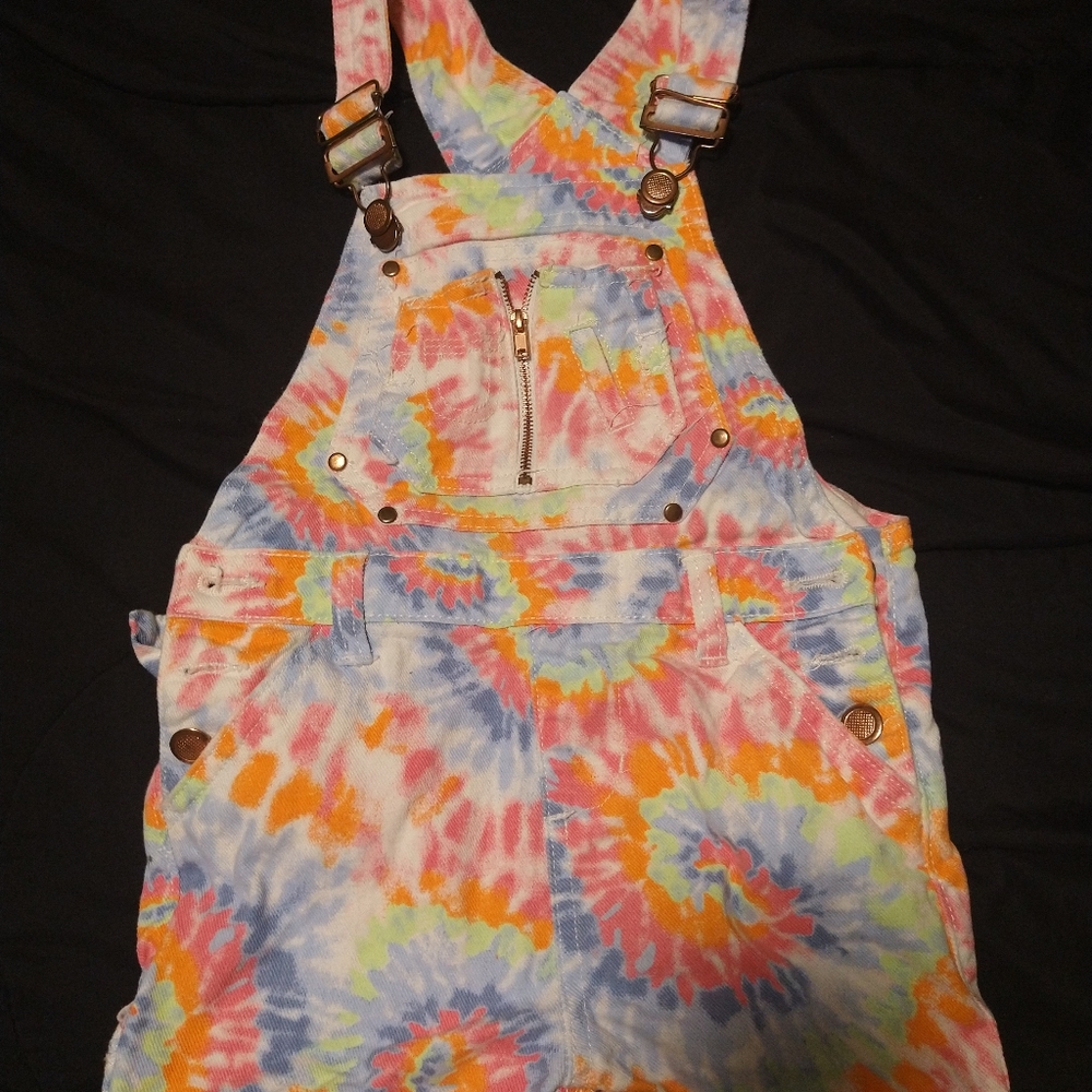 Tie die overalls